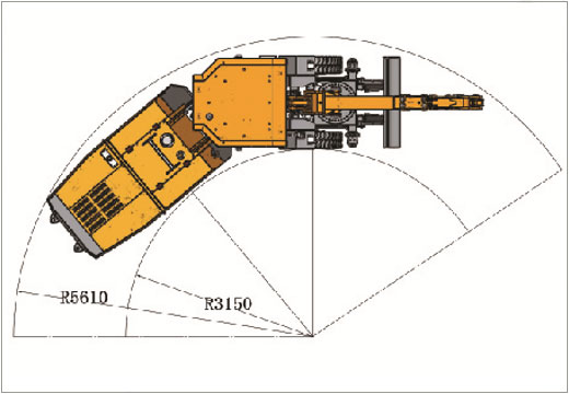 KJ311 Underground Mining Drill Rigs and Tunneling Jumbo